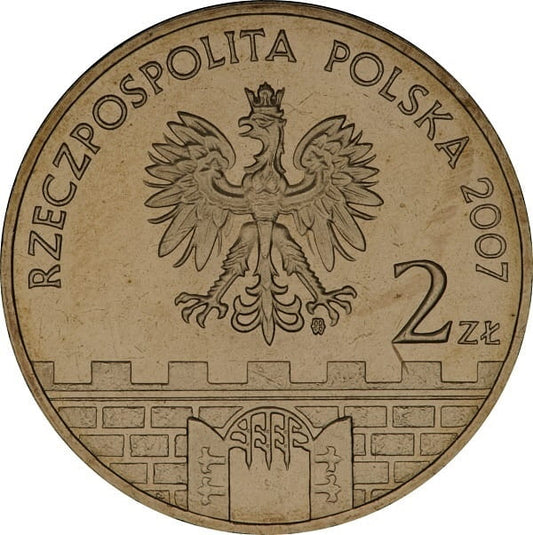 Moneta 2 zł Świdnica 2007