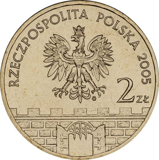 Moneta 2 zł Gniezno 2005