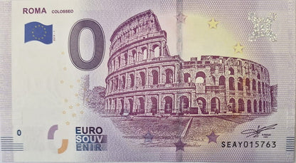 0 euro Włochy Rzym Koloseum 2019