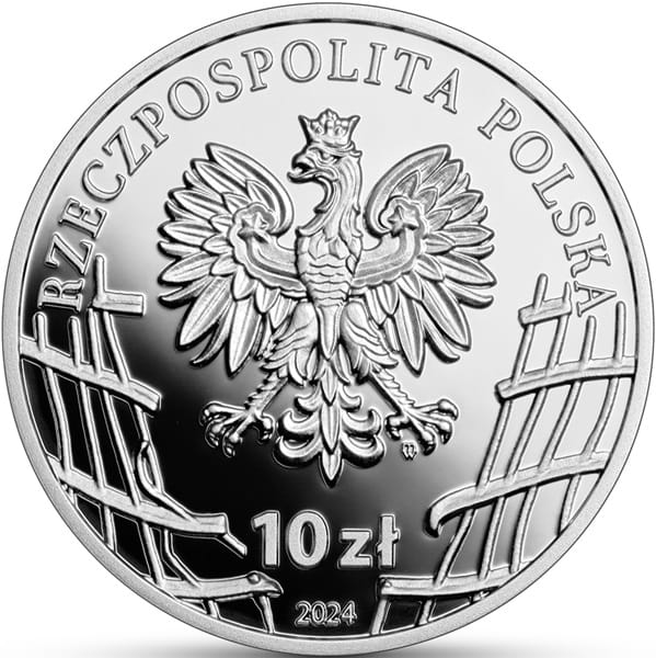Moneta 10 zł Zygmunt Szendzielarz Łupaszka 2024