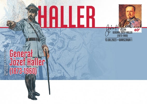 Koperta FDC Generał Józef Haller 2023