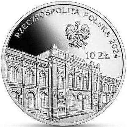 Moneta 10 zł 100 rocznica utworzenia Banku Polskiego 2024