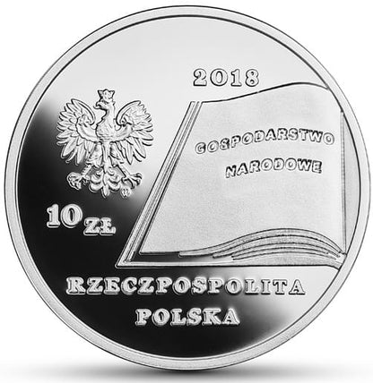 Moneta 10 zł Fryderyk Skarbek 2018