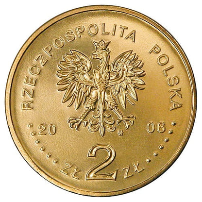Moneta 2 zł 100-lecie SGH w Warszawie 2006