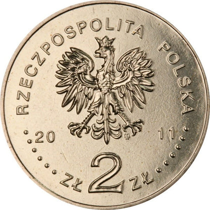 Moneta 2 zł 30 rocznica powstania NZS 2011