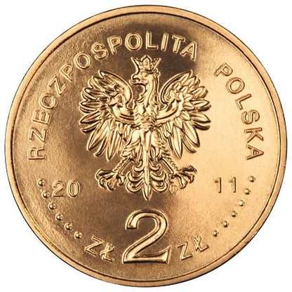 Moneta 2 zł 300-lecie Pielgrzymki Warszawskiej na Jasną Górę 2011