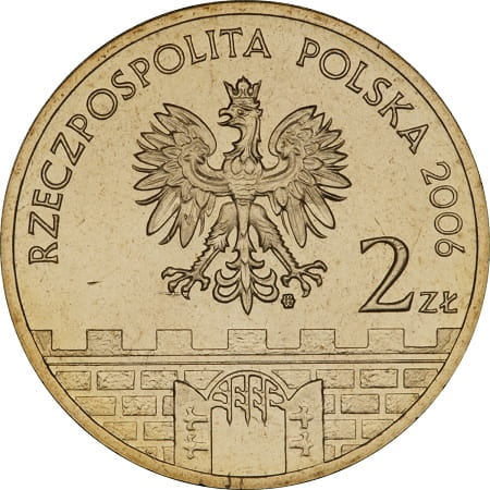 Moneta 2 zł Nowy Sącz 2006