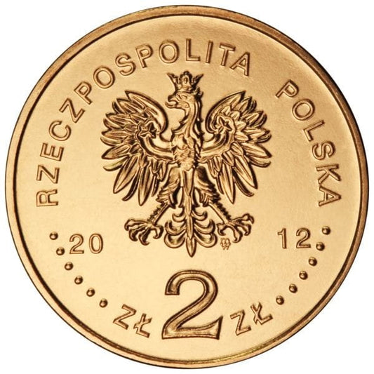 Moneta 2 zł okręt podwodny Orzeł 2012