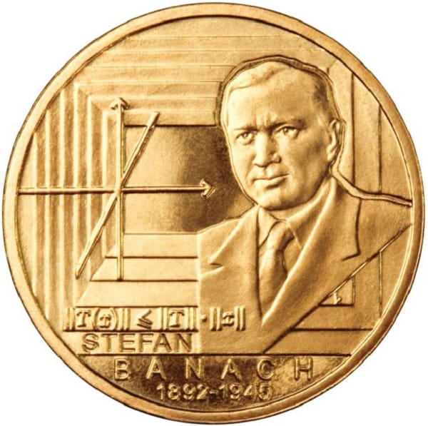 Moneta 2 zł Stefan Banach 2012