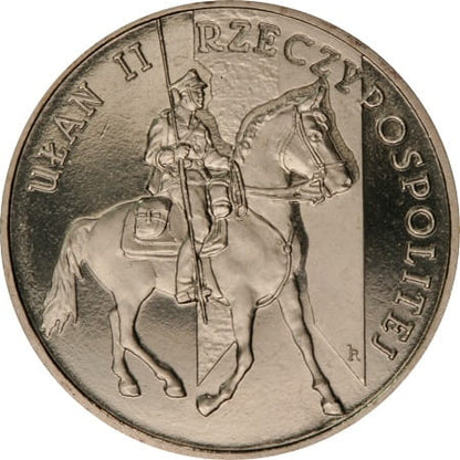 Moneta 2 zł Ułan II Rzeczypospolitej 2011