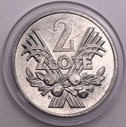 Moneta 2 złote Jagody 1970 r.