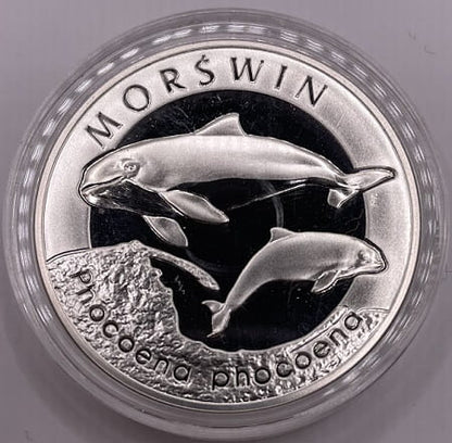 Moneta 20 zł Morświn 2004