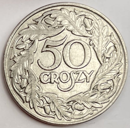 Moneta 50 groszy 1923 r. stan 2