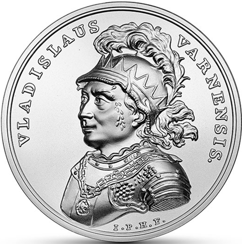 Moneta 50 zł Władysław Warneńczyk 2015