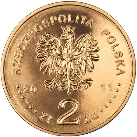 Moneta 2 zł Ignacy Jan Paderewski 2011