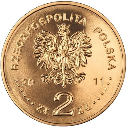 Moneta 2 zł Ignacy Jan Paderewski 2011