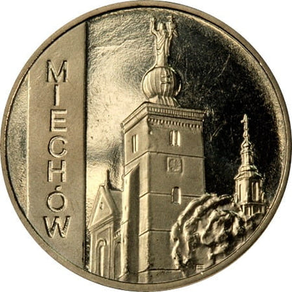 Moneta 2 zł Miechów 2010