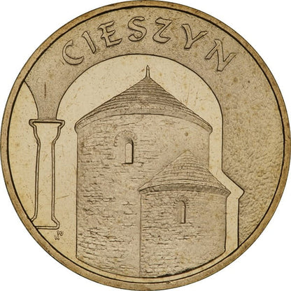 Moneta 2 zł Cieszyn 2005